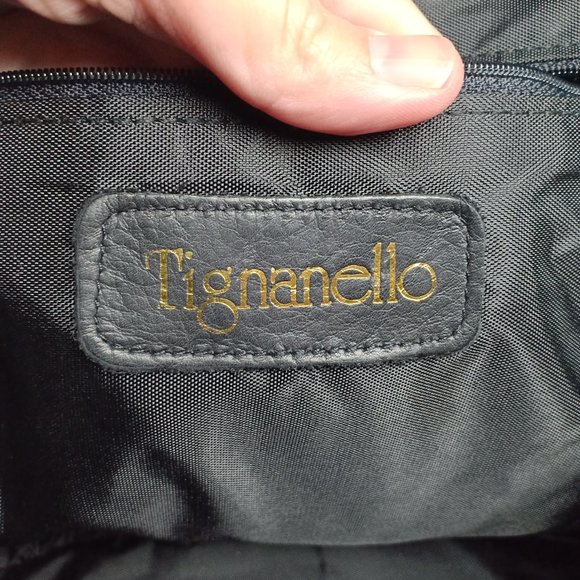 Tignanello Small vintage style leather backpack - Picture 9 of 10